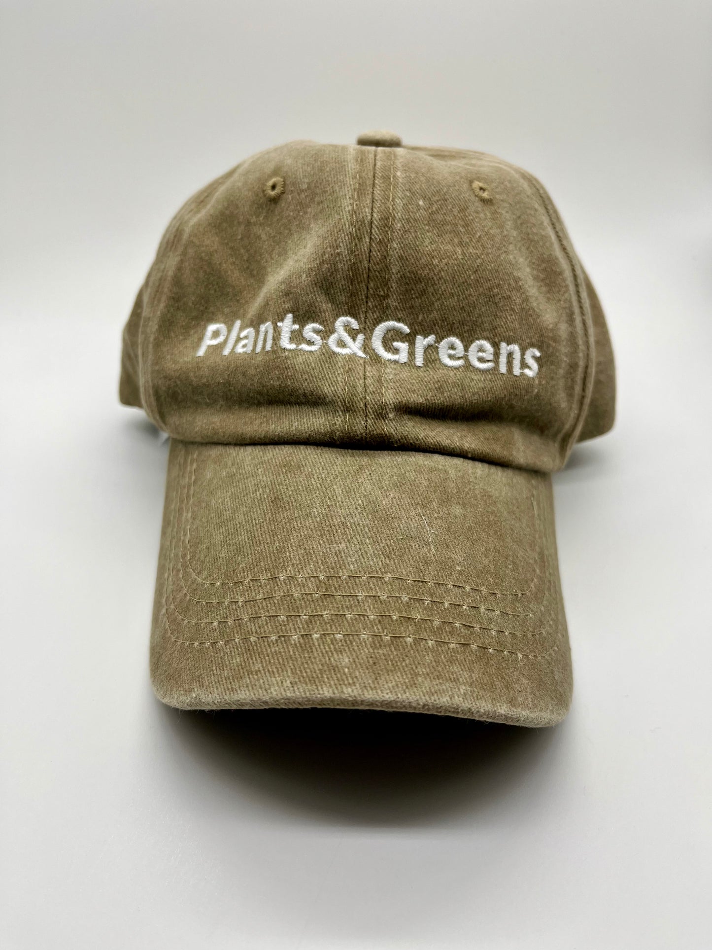 Embroidered  Plants & Greens Hat (Unisex)